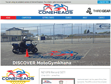 Tablet Screenshot of coneheads.org